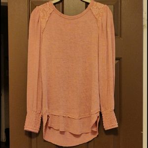 Long sleeve blouse